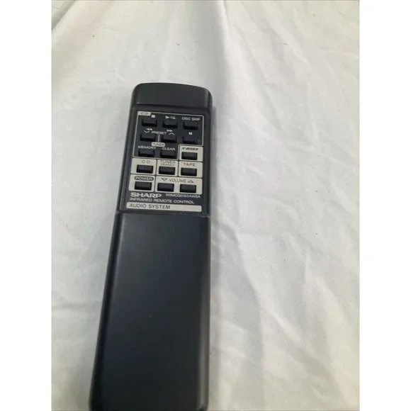 Sharp (RRMCG0103AWSA) CD Audio System Infrared Remote Control Tested Working!! - Picture 1 of 6